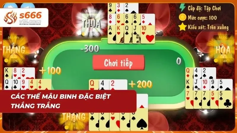 Mậu Binh S666 | Game Bài Trí Tuệ Đổi Thưởng Hấp Dẫn 2026 5 Tổ hợp bài đẹp xuất hiện mang lại chiến thắng tuyệt đối