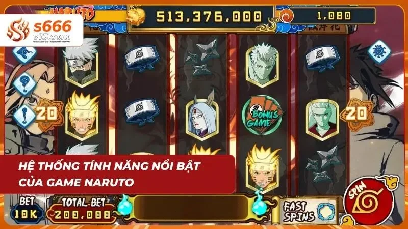 Nổ Hũ Naruto | Slot Game Ninja Săn Jackpot Cực Đỉnh 2026 3 Tính năng quay hũ chất lượng đem tới sự hài lòng tối đa