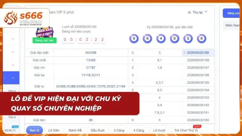 Hệ thống quay số hiện đại với giao diện chuyên nghiệp